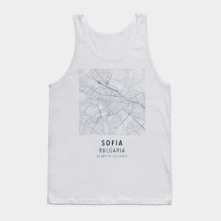 sofia simple map Tank Top